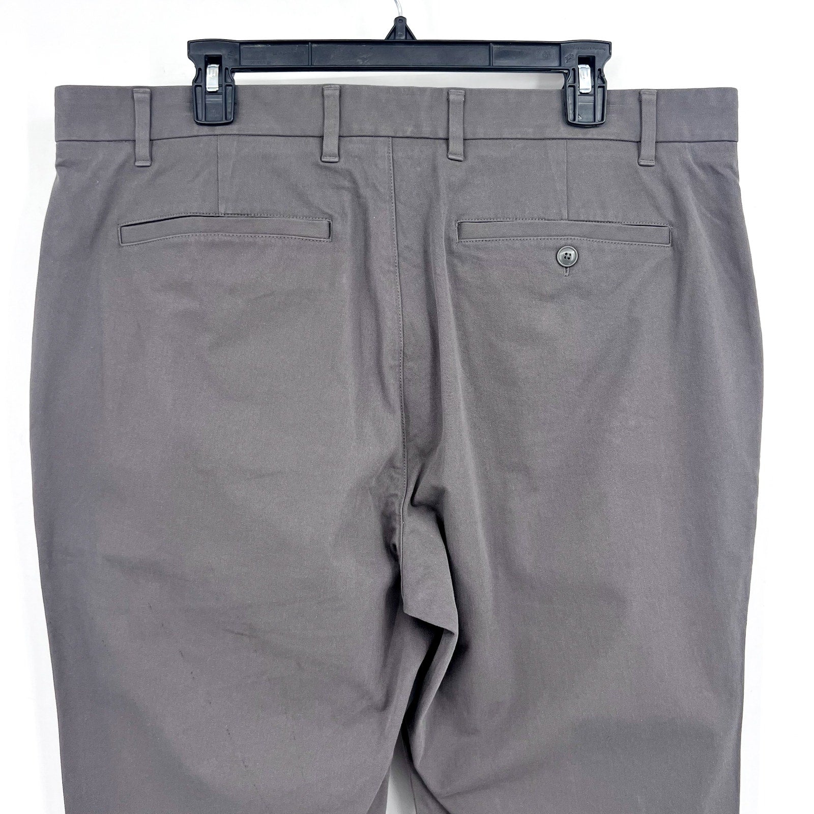 EVERLANE UNIFORM Men's The Performance Chino 38x28 Slate Grey Stretch Pants NWT