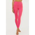 BEACH RIOT Women's Tayler Rib 7/8 Leggings Large Pink Sunset Two Tone NWT
