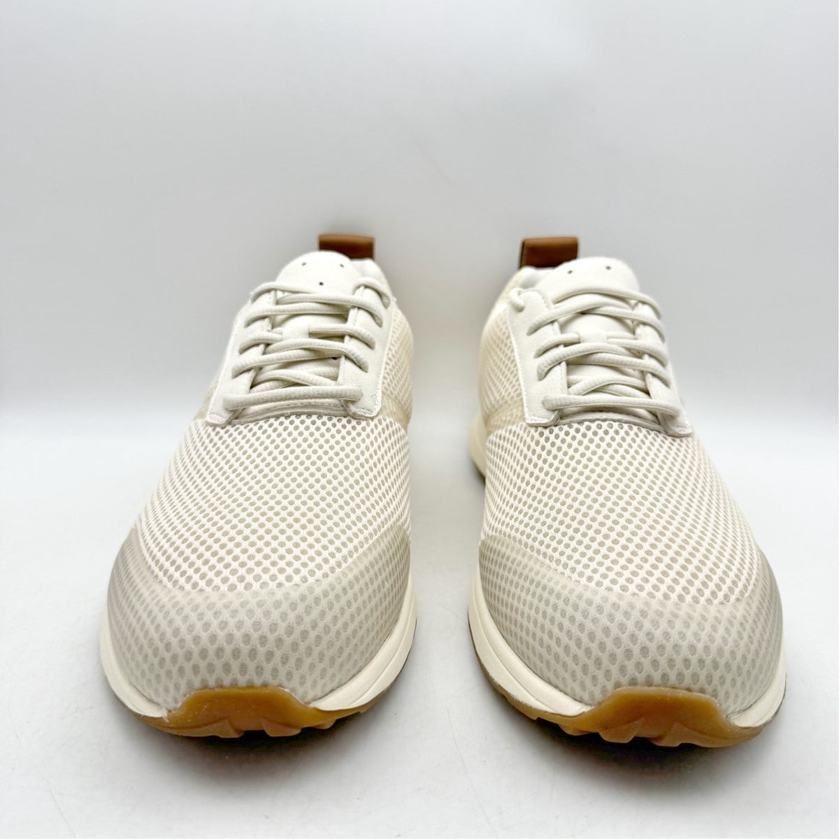 YORK Athletics Mens The Henry Runner Athletic Shoes Size 10 Bone White NIB