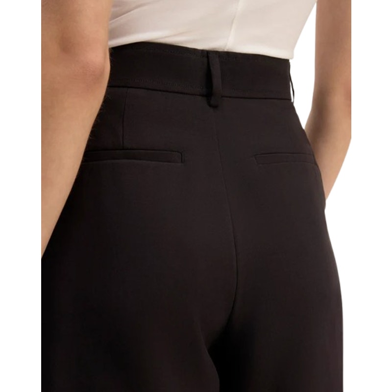 EVERLANE Women's The Way-High Drape Shorts Size 4 Black Pleated NWT