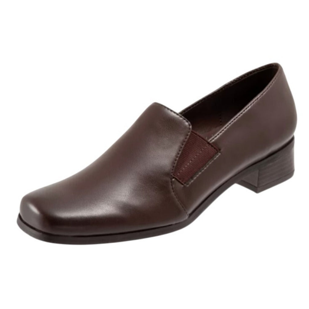 TROTTERS Womens Ash Slip-On Loafers US 11.5 NARROW EU 42.5 Brown NIB