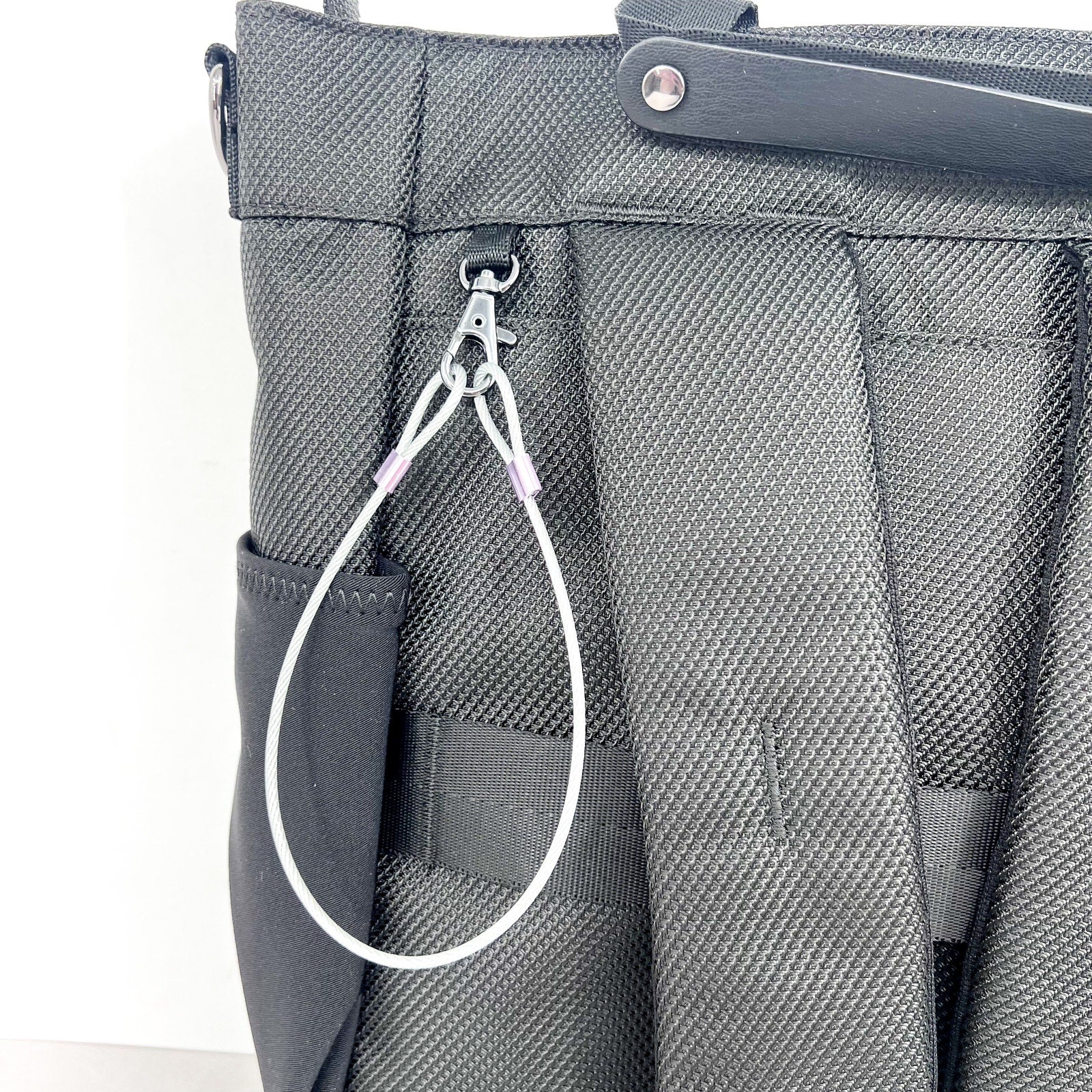 SHERPANI Soleil Anti-theft Convertible Backpack Tote Granite Gray Black RFID NWT