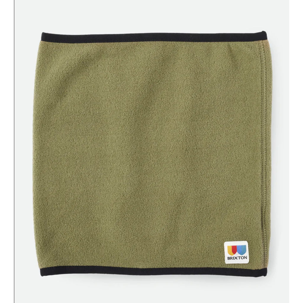 Brixton Artic Fleece Gaiter Unisex OS Olive Green Outerwear Scarf NWT $24