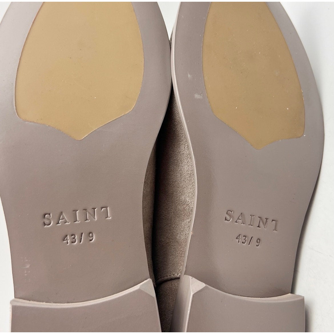 Saint Morta Mens Nomad Chelsea Boots Size 9 EU 43 Taupe Brown Round Toe NIB
