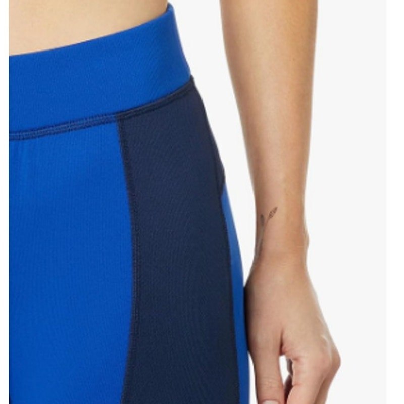 SPYDER Women's Charger Pants Large Electric Blue Base Layer Leggings NWT