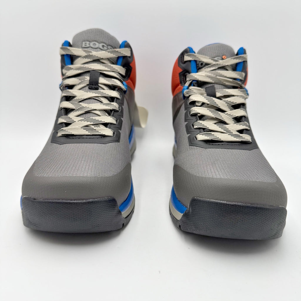 Bogs Mens Slate Mid Work Boots Size 8 EU 41 Grey Blue Composite Toe NIB