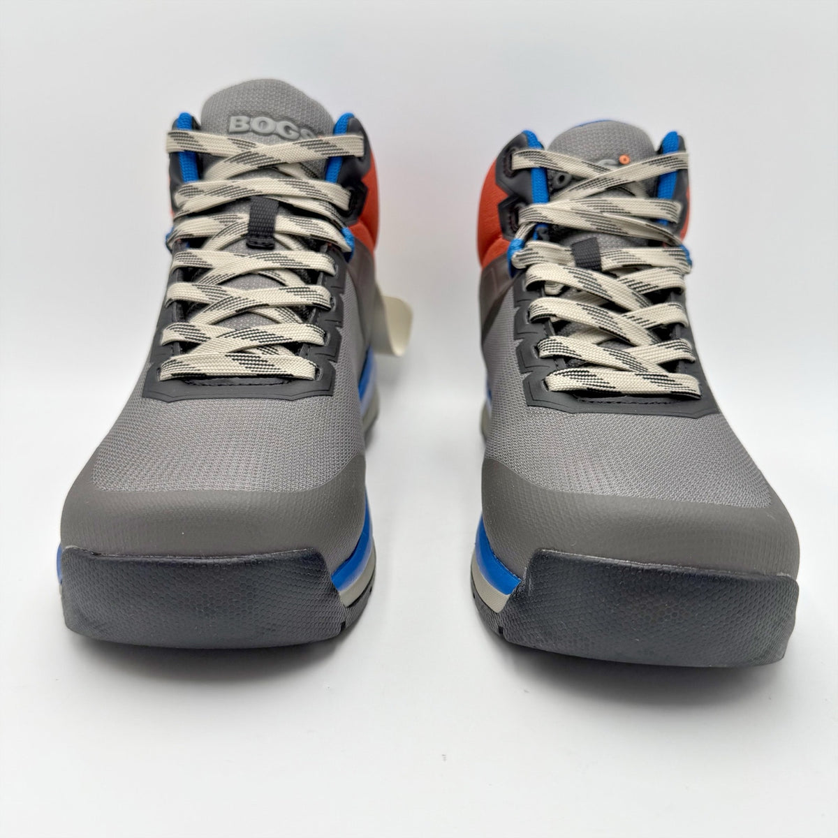 Bogs Mens Slate Mid Work Boots Size 8 EU 41 Grey Blue Composite Toe NIB