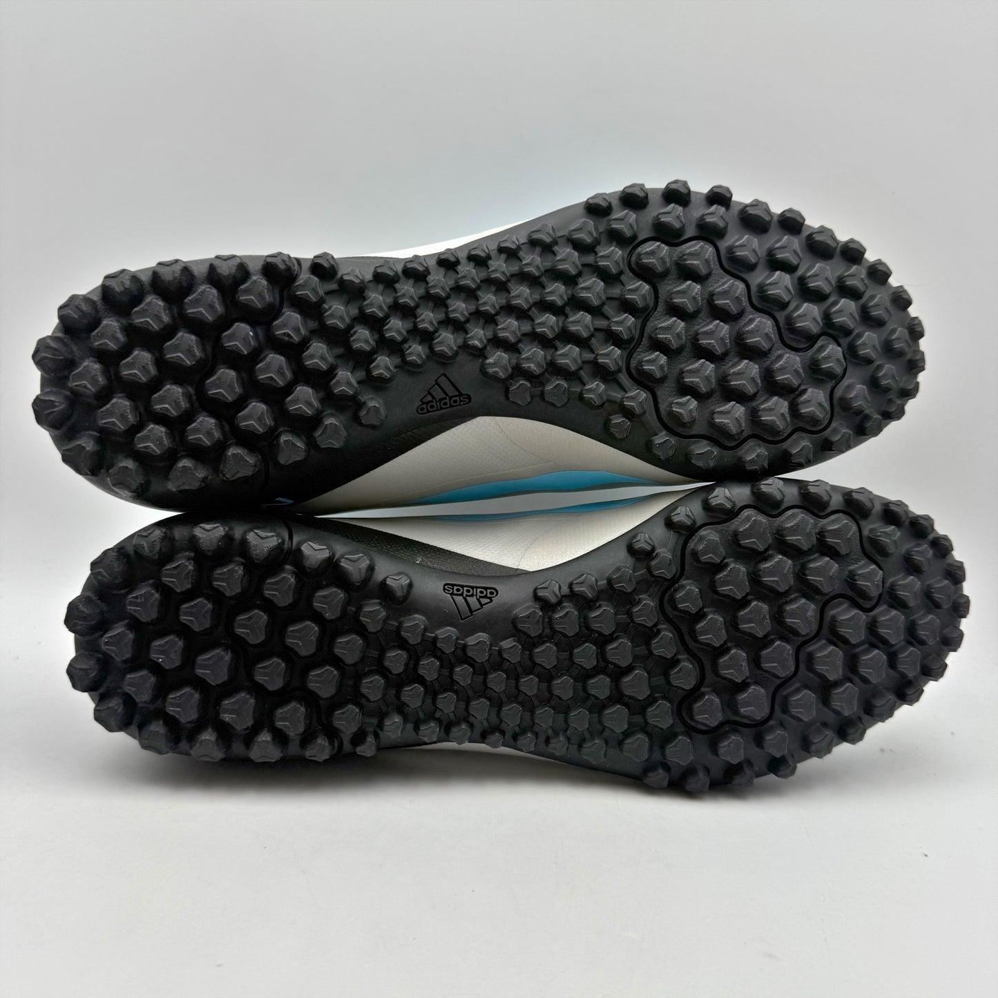 Adidas Men X Crazyfast Messi.4 Turf Soccer Cleat US 9.5 Blue Silver NWOB