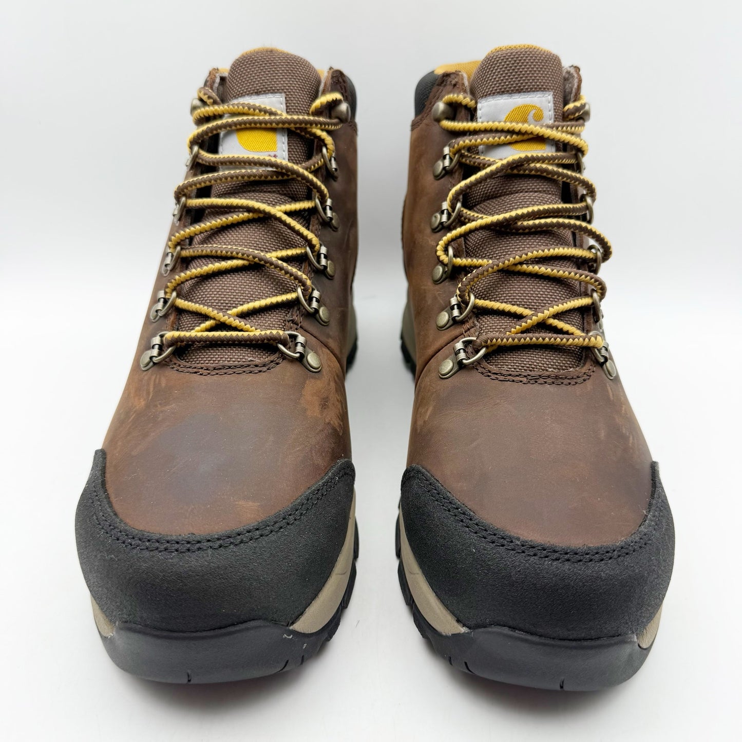 Carhartt Mens Gilmore 5" Work Boots US 8.5 Wide Brown Alloy Toe Waterproof NIB