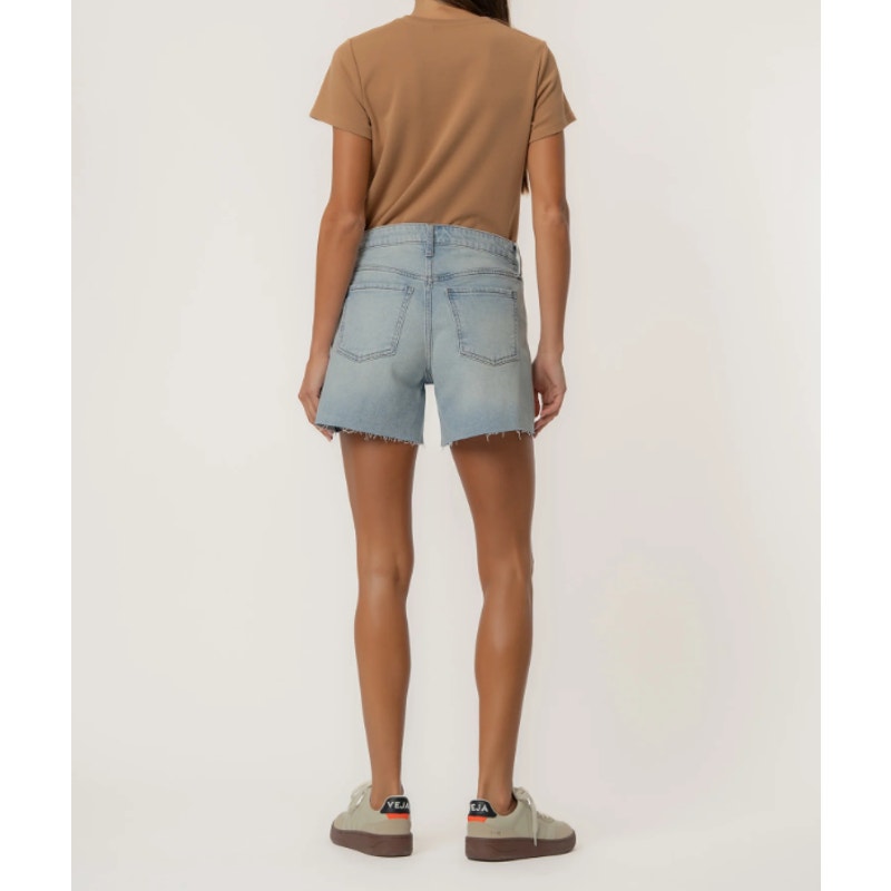 KUT FROM THE KLOTH Womens Jane High Rise Long Shorts Size 10 Blue Vintage NWT
