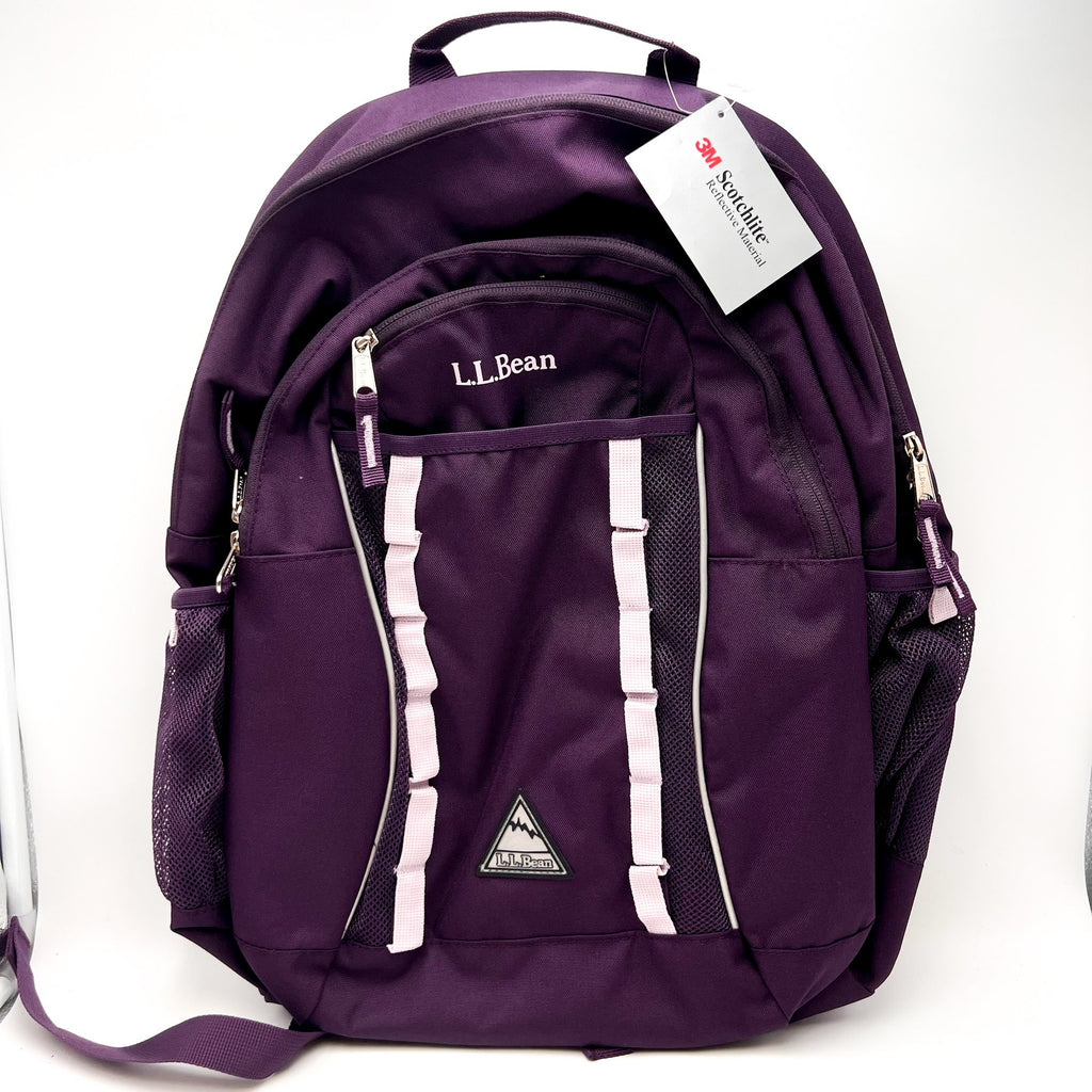 L.L. BEAN Kid's Explorer 32L Backpack Midnight Purple Lavender Ice NWT