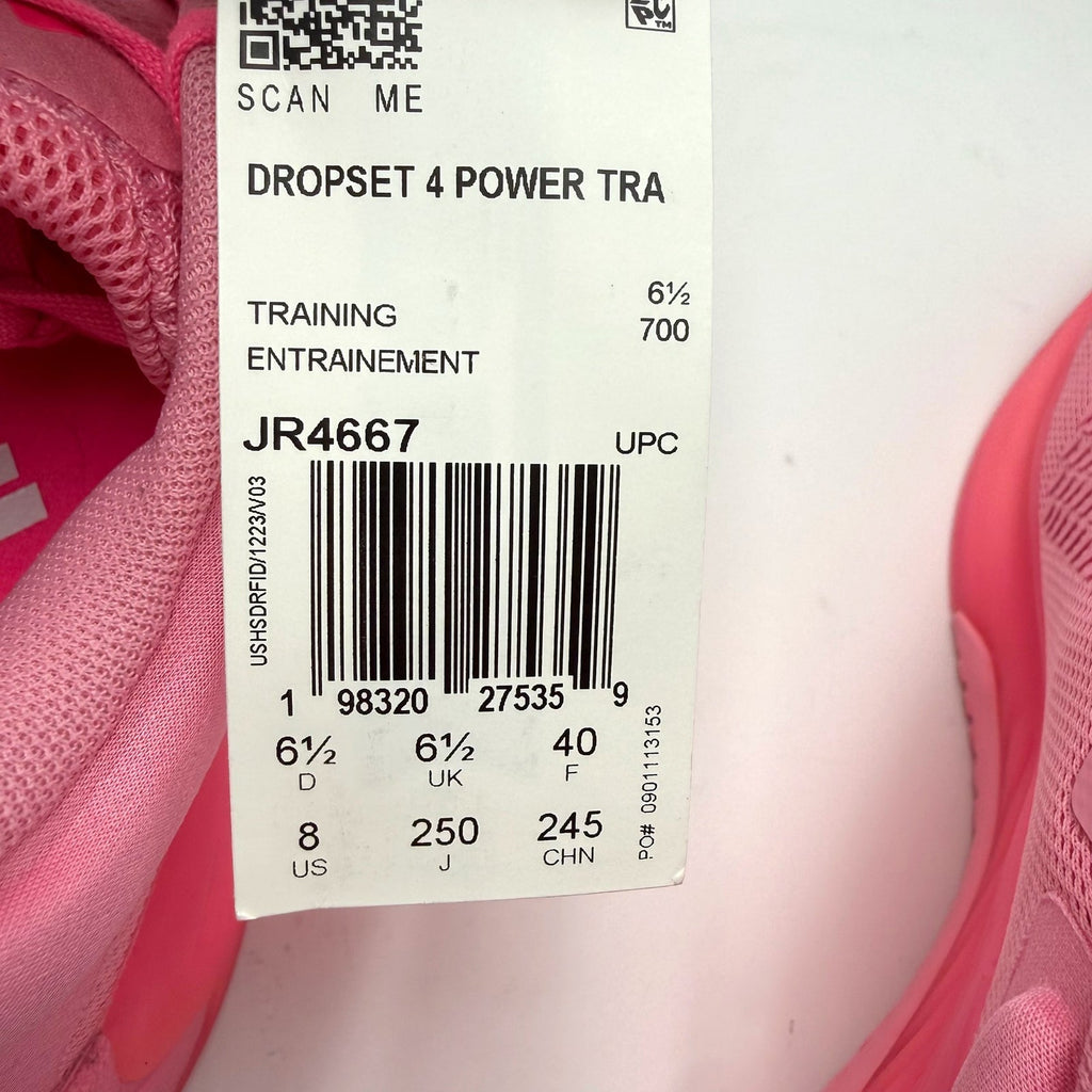 Adidas Womens Dropset 4 Power Trainer Athletic Shoes Size 8 EU 40 Bliss Pink NIB
