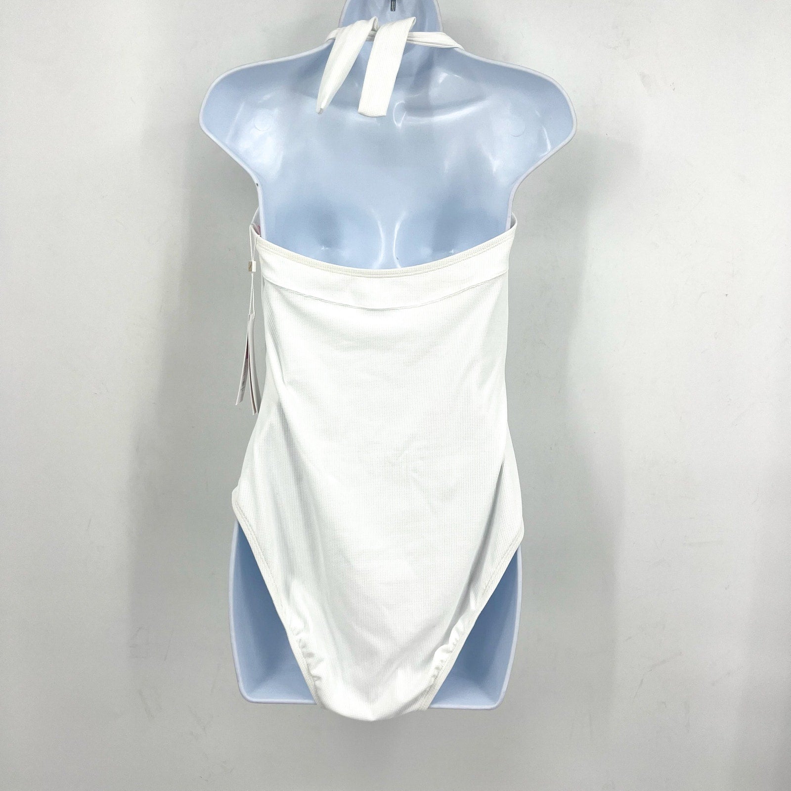 LILLY PULITZER Womens Jyn One-Piece Swimsuit Size 10 Resort White Belt NWT