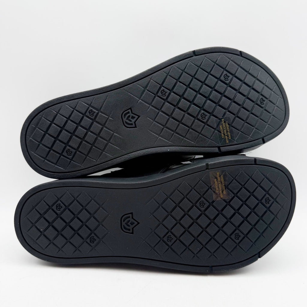 Spenco Womens Dawn Slide Sandals US 8 Wide EU 38.5 Black Suede NIB