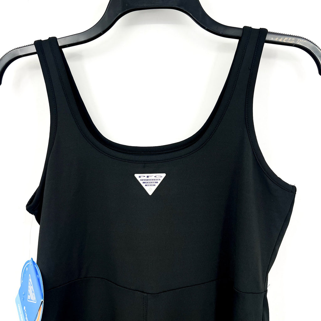 Columbia Womens PFG Freezer III Tank Dress Small Black UPF Performance NWT