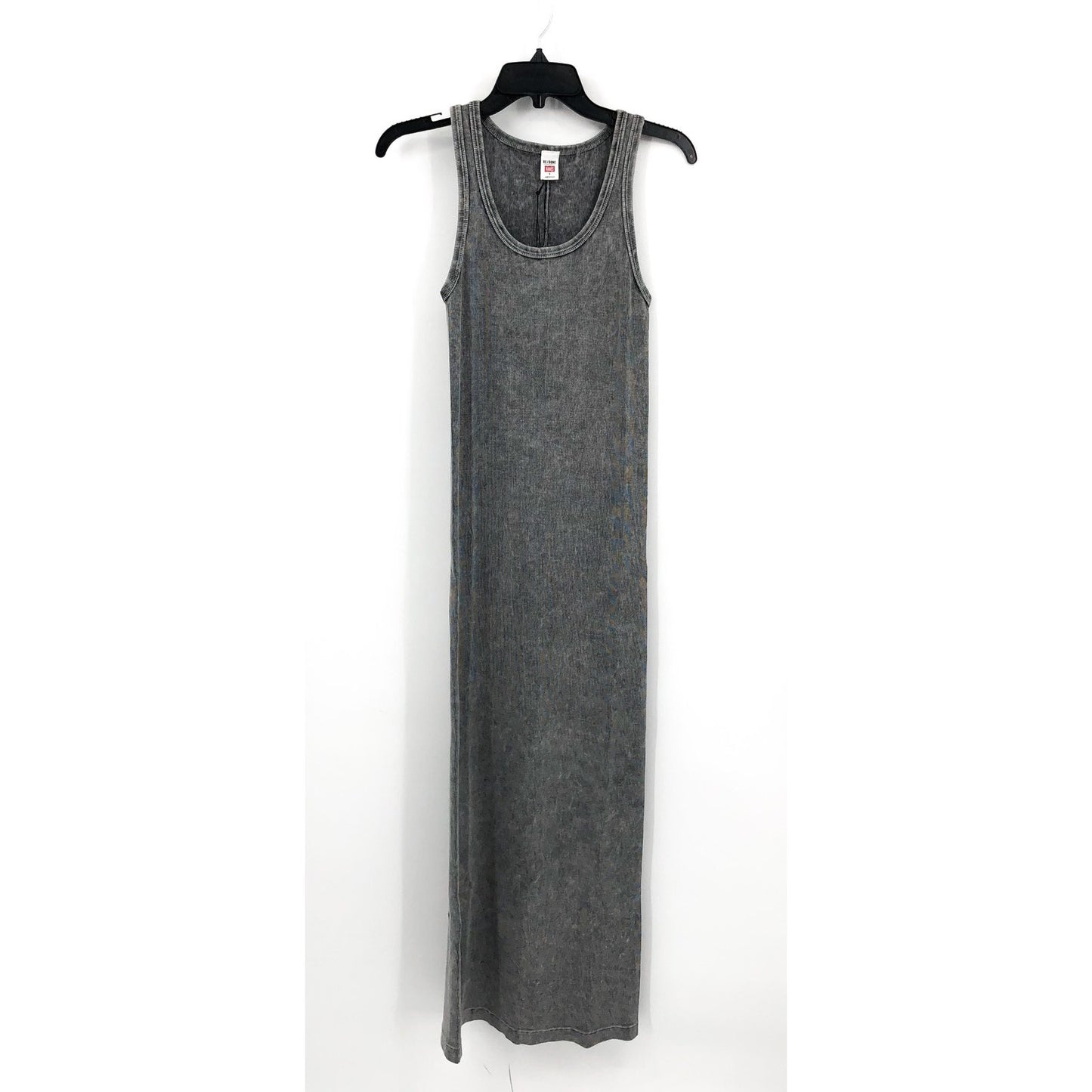 RE/DONE Women's Long Tank Dress LSD Grey SMALL