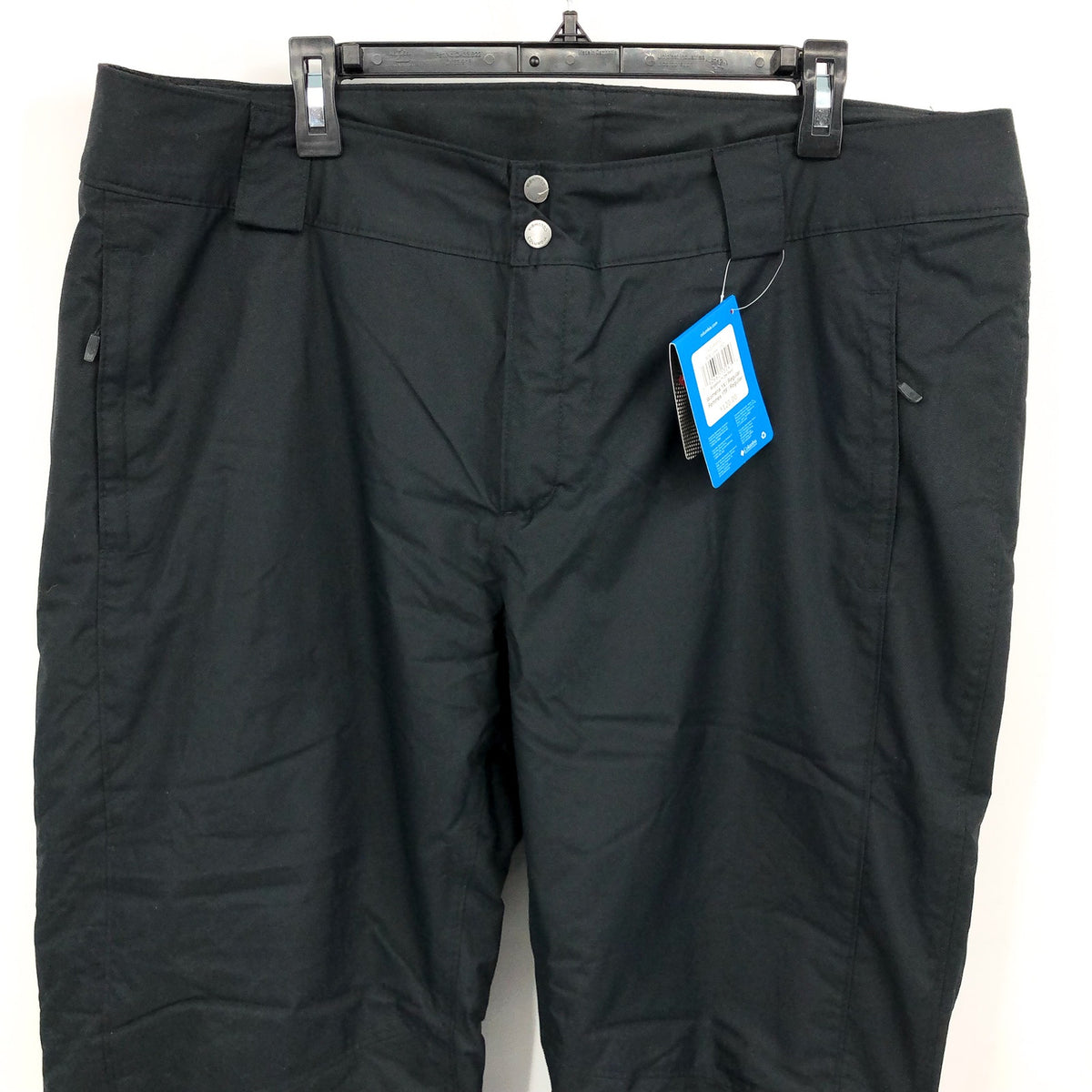 COLUMBIA Women's Bugaboo Snow Pants 1X Black Omni Heat Waterproof NWT