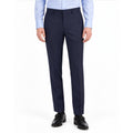 HUGO BOSS MENS Sharp 3 Suit Pants 38x28 Navy Blue Flat Front Slim Fit Dress NWOT