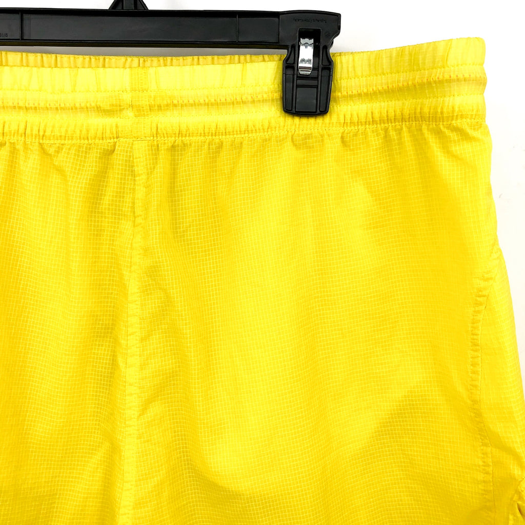 OUTDOOR VOICES Women's WIndbreaker 3" Shorts Large Yellow Limoncello NWT