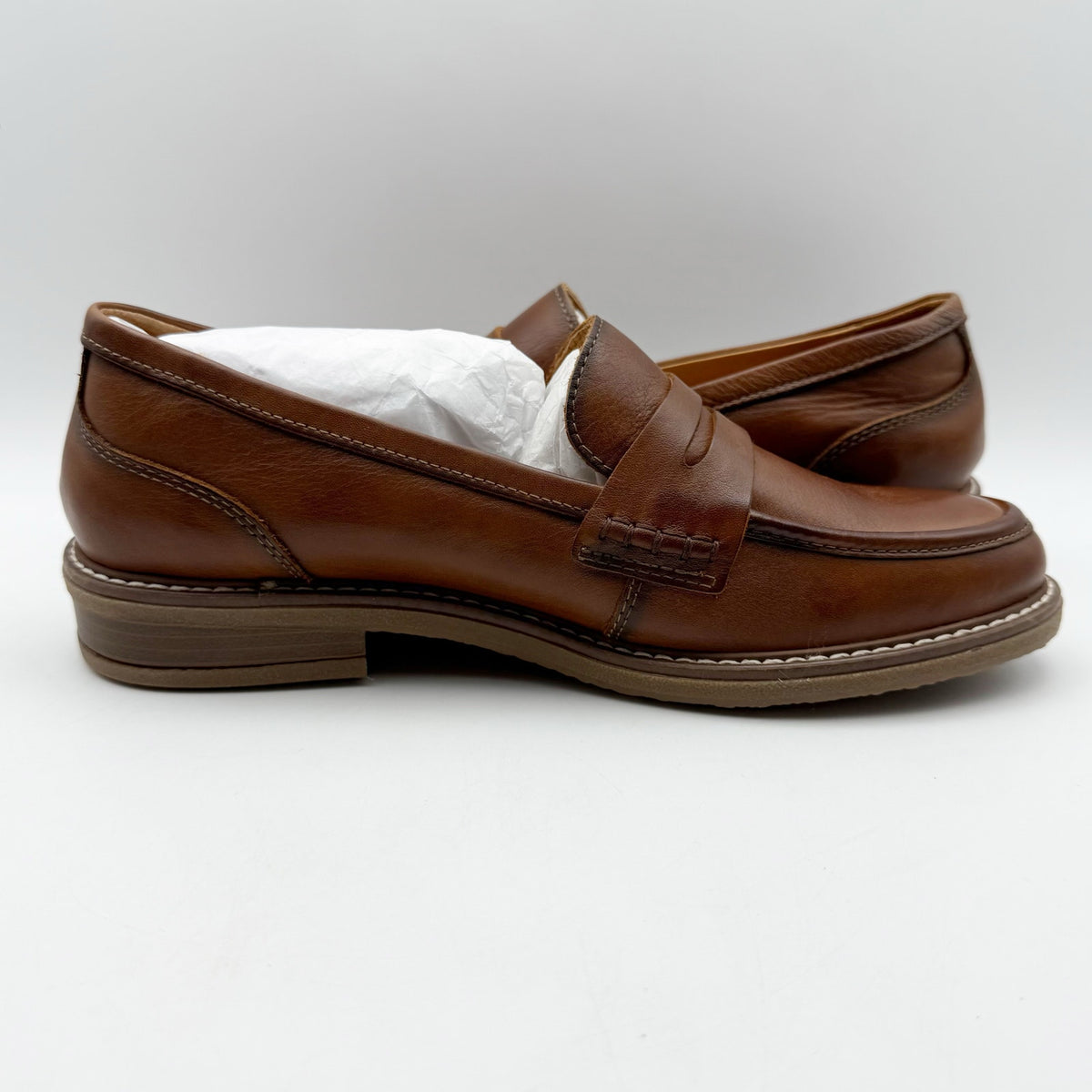PIKOLINOS Womens Aldaya W8J-3541 Loafers EU 41 US 10.5 Brown Leather NWOB
