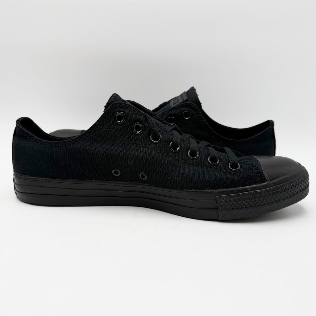 Converse Mens Chuck Taylor All Star Low Sneakers Size 10.5 Black Monochrome NWOB