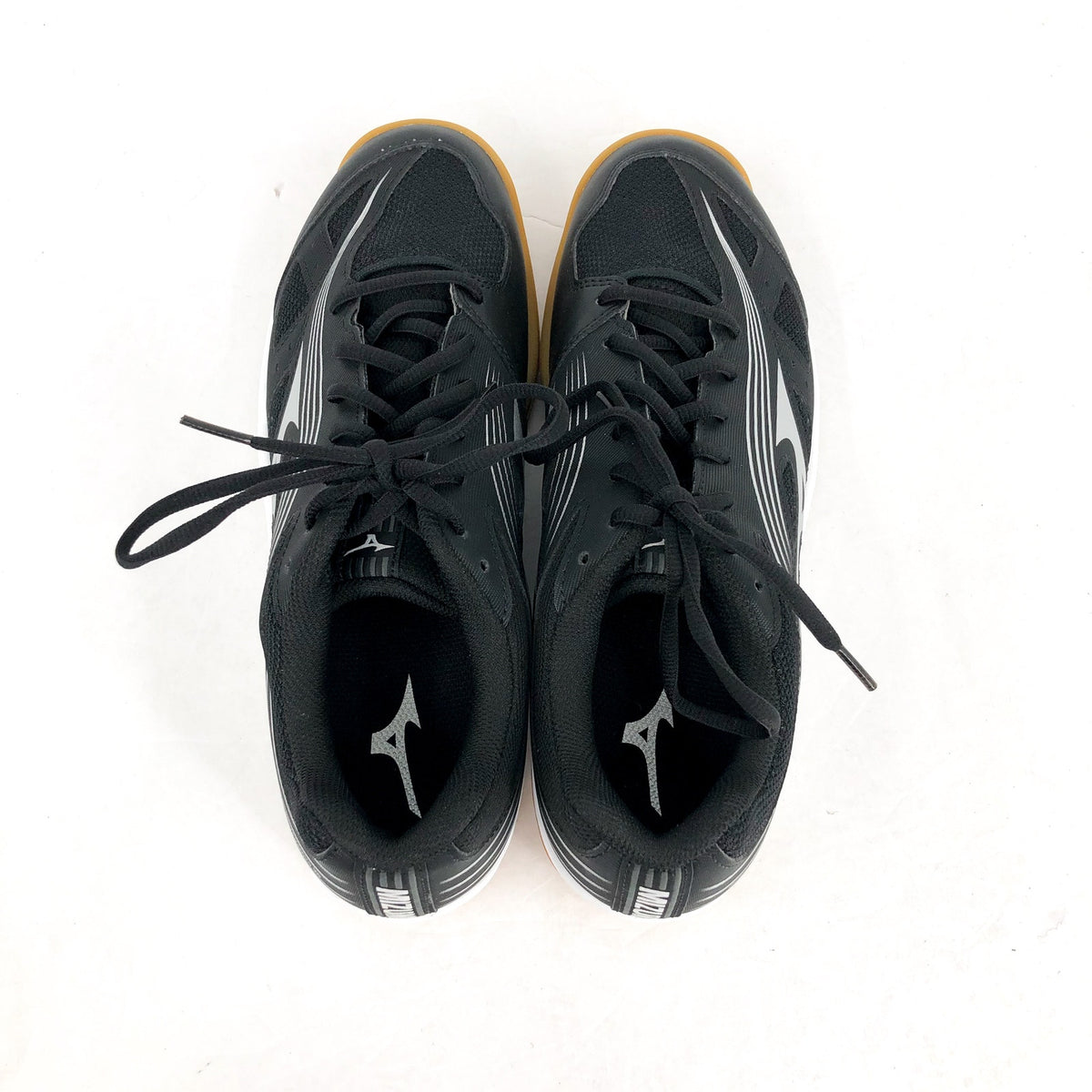 MIZUNO Womens Cyclone Speed 3 Volleyball Shoes Size 6.5 Black Silver NWOB