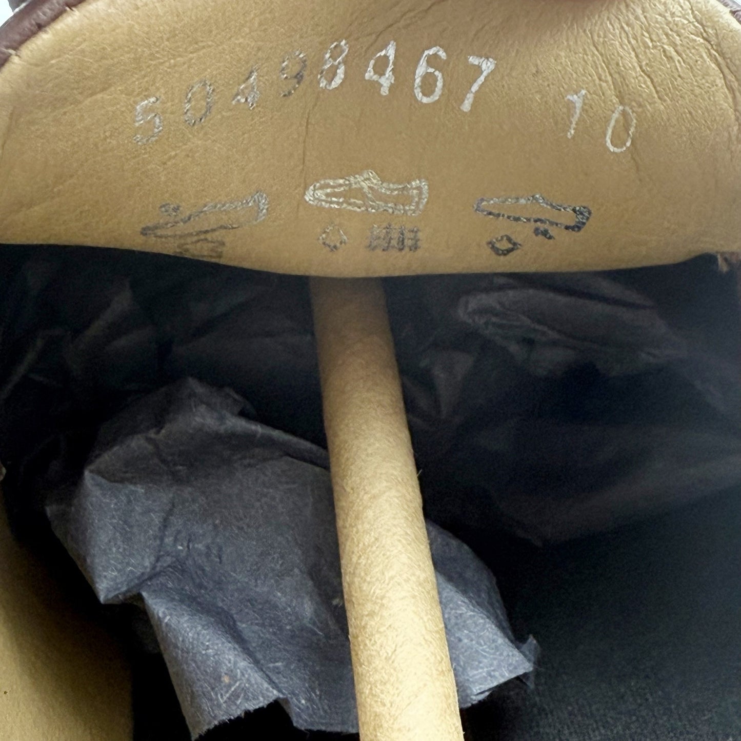 BOSS Mens Colby Derby Dress Shoes US 11 M EU 44 Brown Leather NIB