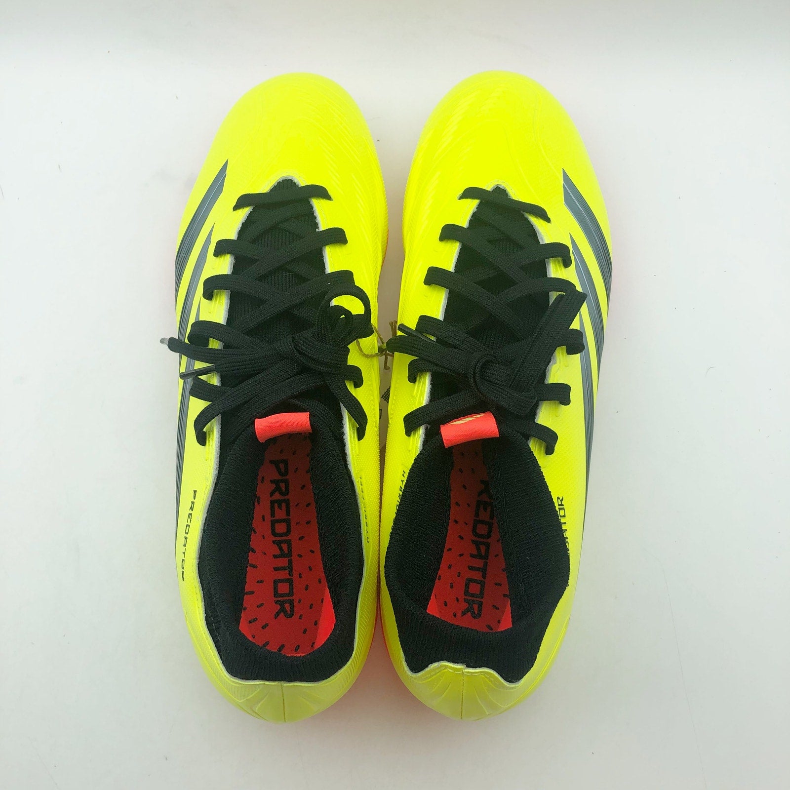 Adidas Men's Predator League Mid Soccer Cleats Size 8 Yellow Black NWOB
