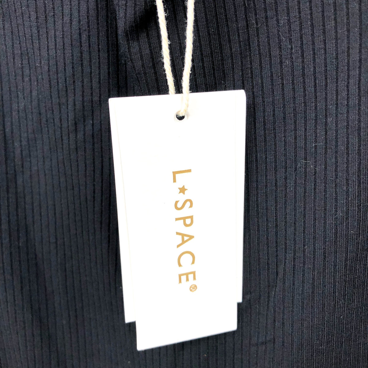 L*SPACE Women's Mara Cutout Maxi Dress Medium Black Square Neck NWT