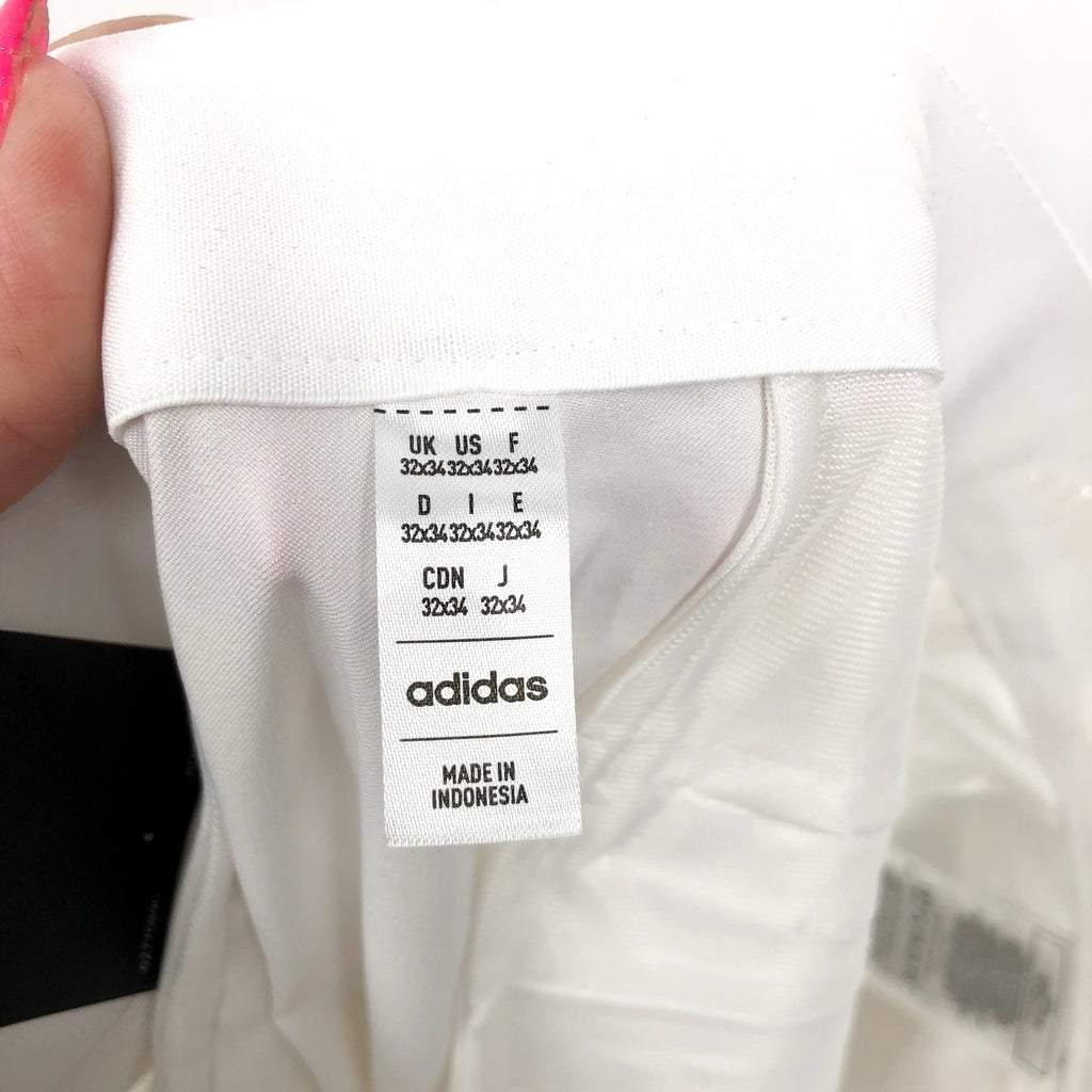 ADIDAS Men's Ultimate365 Modern Golf Pants 32x34 White Stretch Twill NWT