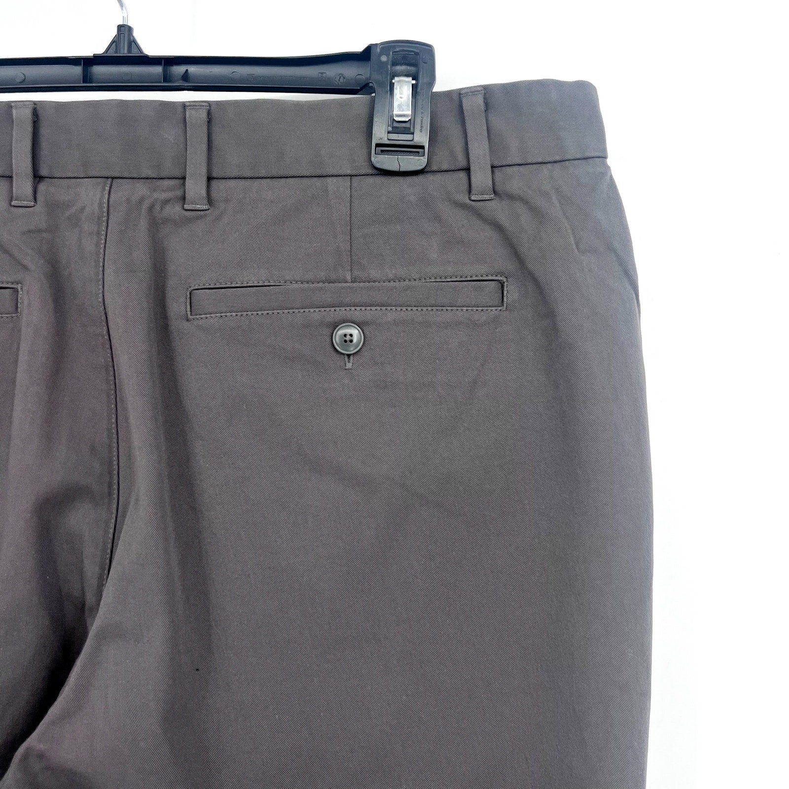 EVERLANE UNIFORM Men's The Performance Chino 36x34 Slate Grey Stretch Pants NWT