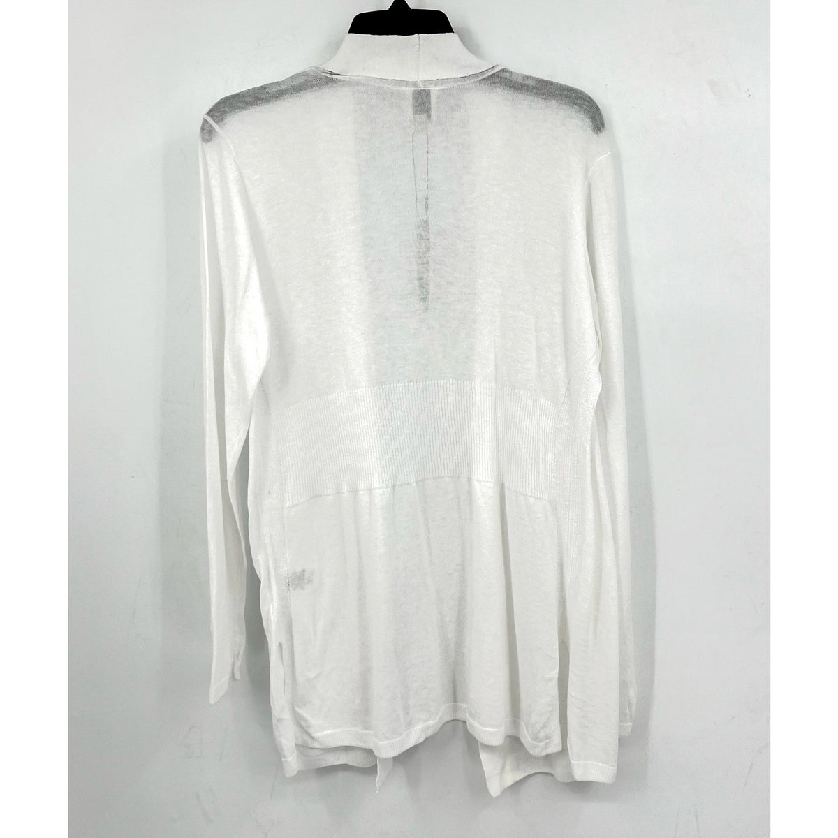 NIC + ZOE All Year Back Of The Chair Cardigan Medium White Long Sleeve NWT
