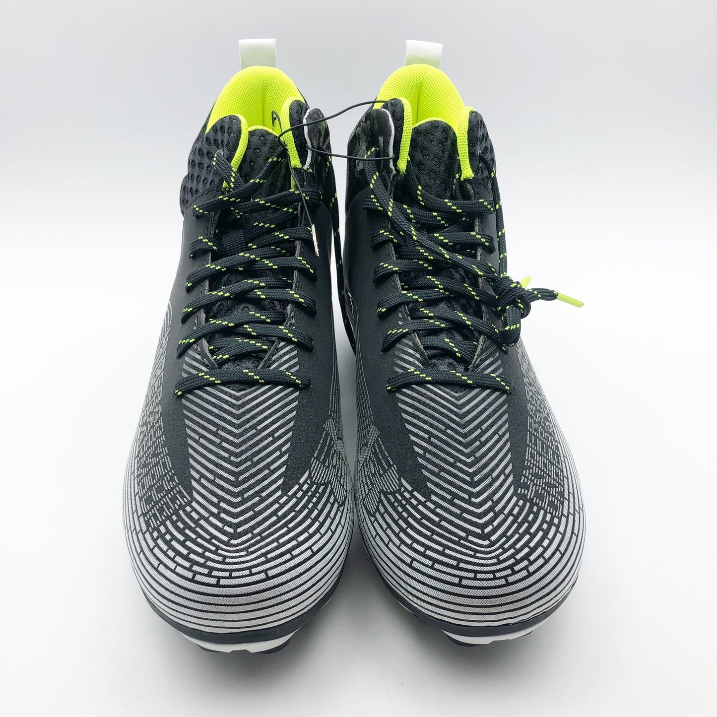 Under Armour Men's Highlight Hammer MC 2.0 Cleats Sz 9.5 Black White Green NWOB