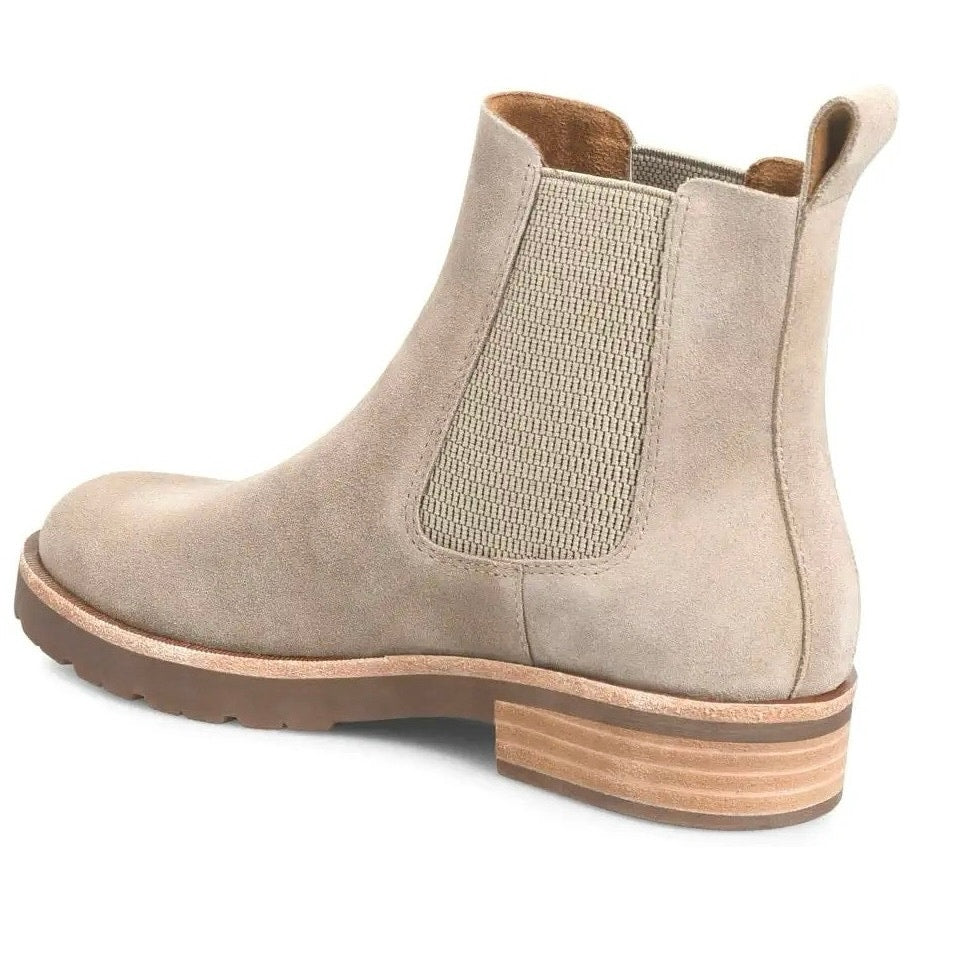 Kork Ease Womens Bristol Chelsea Ankle Boots US 6.5 M Taupe Suede NIB