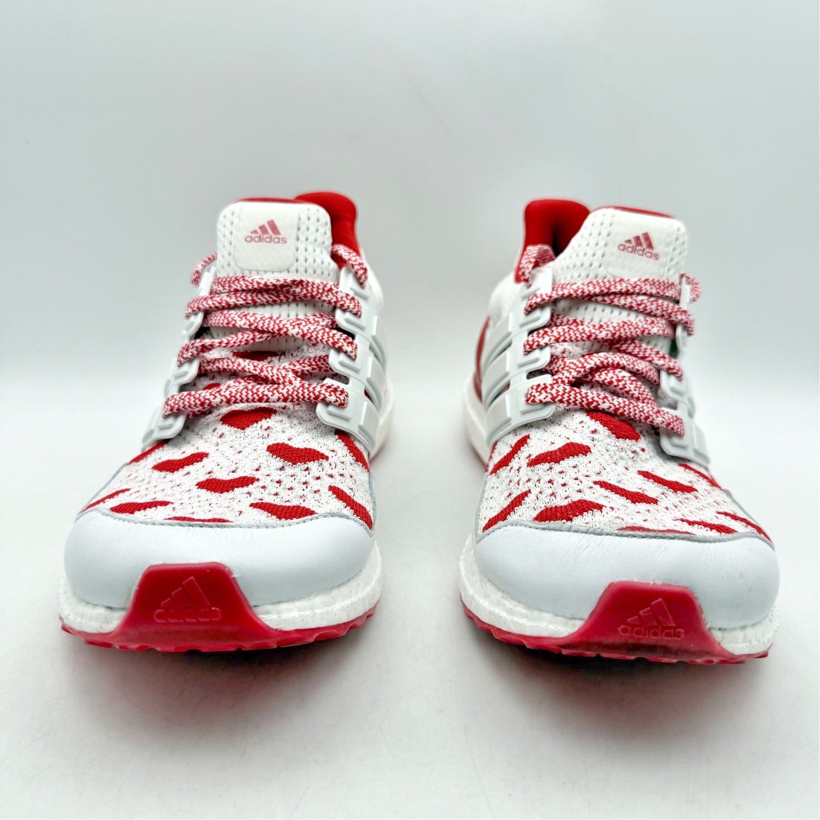 Adidas Womens Ultraboost 1.0 Running Shoes US 9 White Red Athletic NWOB