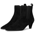 Dune London Womens Obvious Ankle Bootie EU 40 US 10 Black Suede NIB