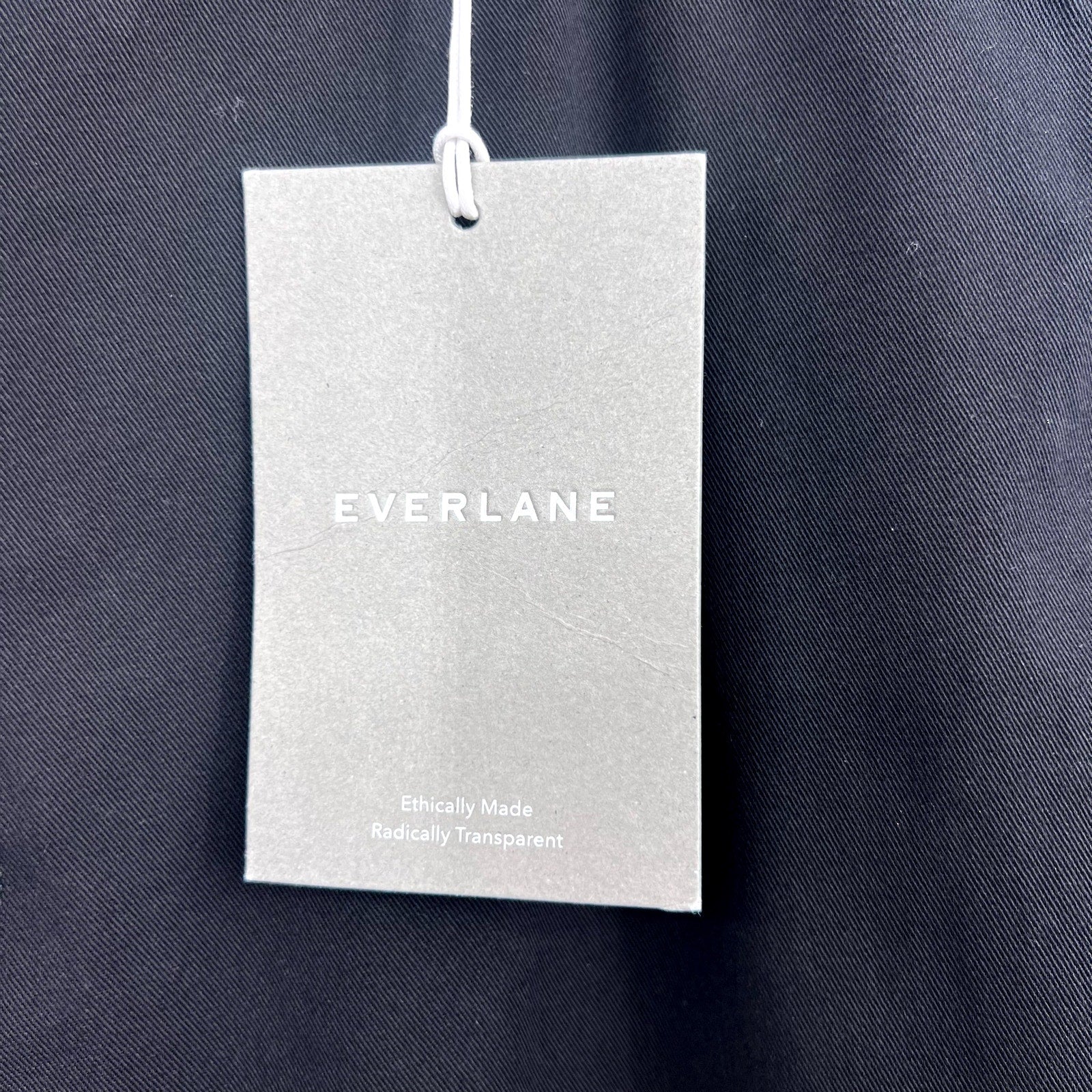 EVERLANE Men's The Performance Chino Pants 32x28 Black Modern Fit NWT