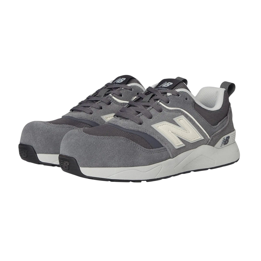 New Balance Mens Elite Lite Work Sneakers 11.5 WIDE 2E Grey White CT SR NIB