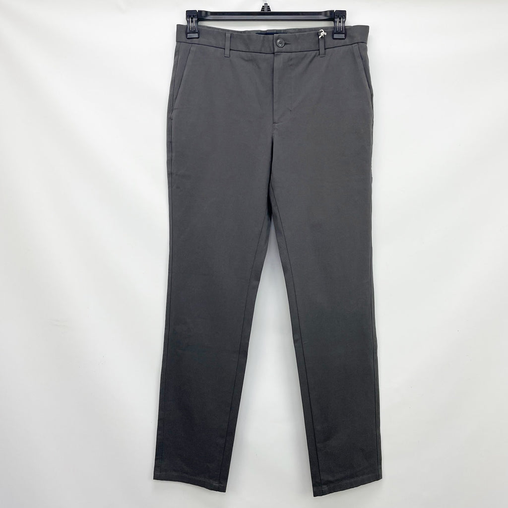 EVERLANE UNIFORM Men's Straight Fit Performance Chino Pants 30x30 Slate Grey NWT