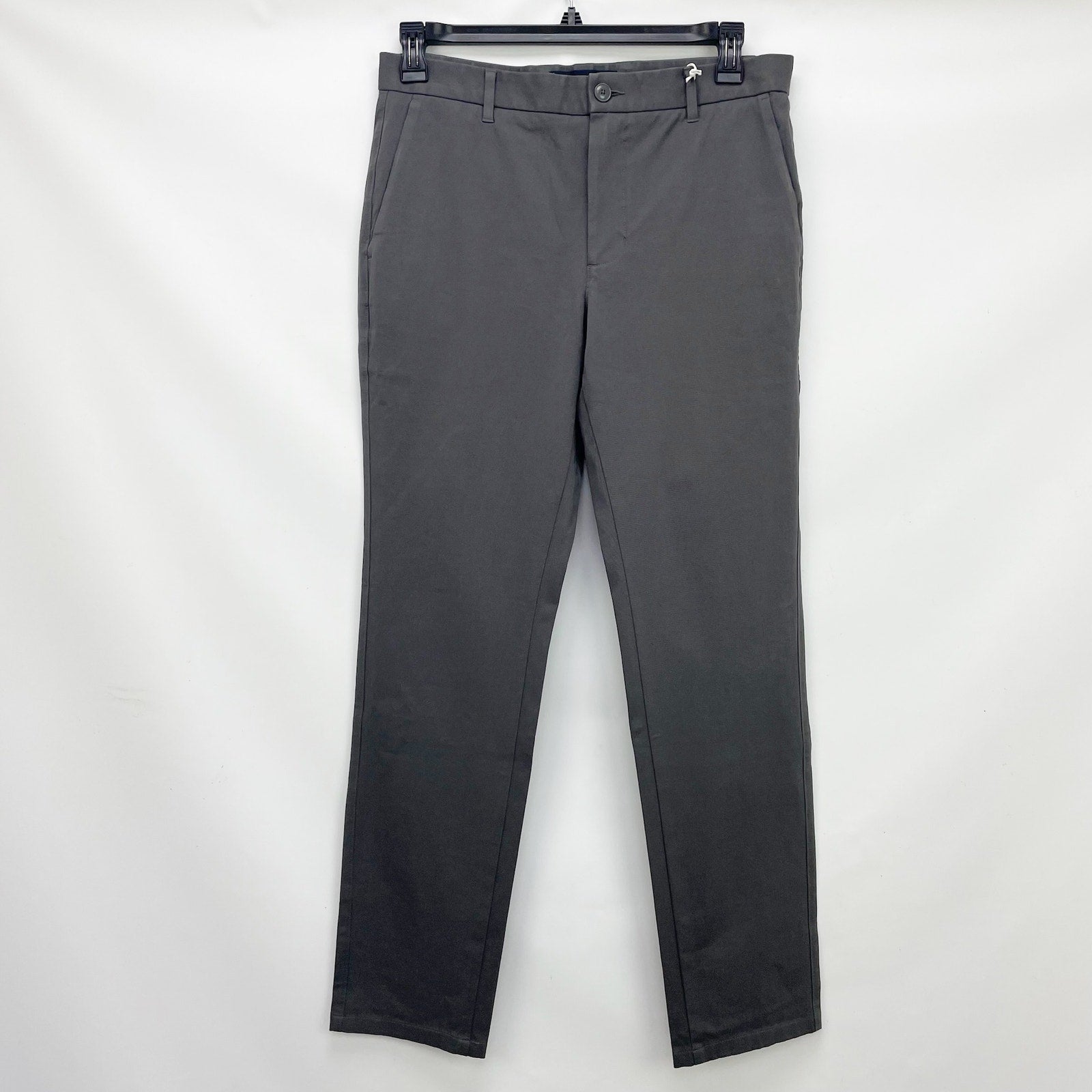 EVERLANE UNIFORM Men's Straight Fit Performance Chino Pants 30x30 Slate Grey NWT