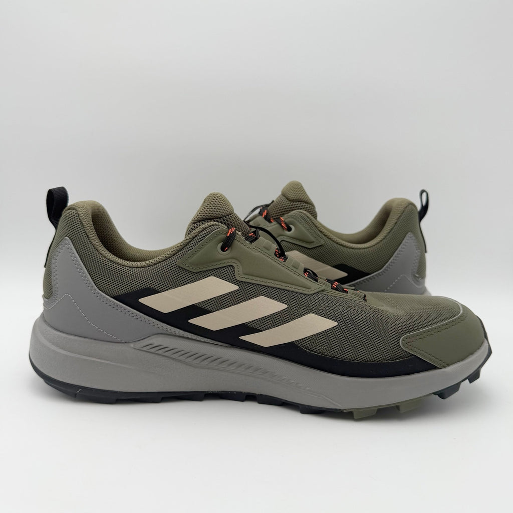 Adidas Mens Terrex Anylander Hiking Shoes Size 10.5 Green Grey Athletic NIB