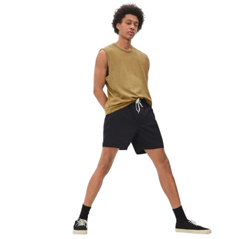 EVERLANE Men's The ReNew Swim Shorts Medium Black Drawstring NWT