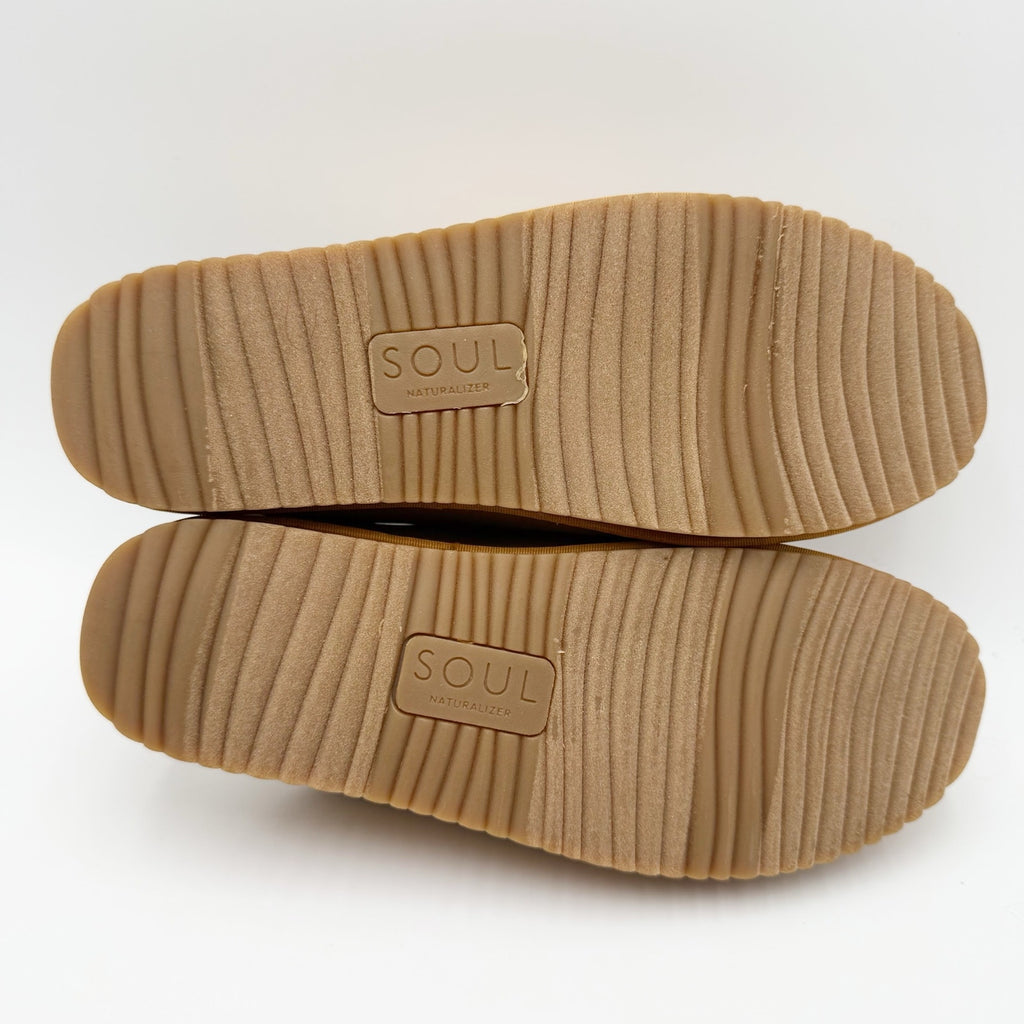 Soul Naturalizer Womens Amelia Clogs Size 8 Wide Camel Brown NIB