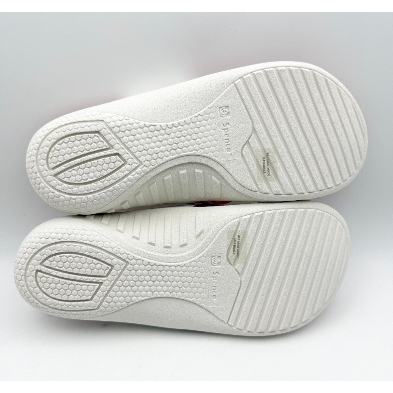 Spenco Women's Yumi Butterfly Sandals US 9 WIDE White Pink Coral Flip Flop NWT