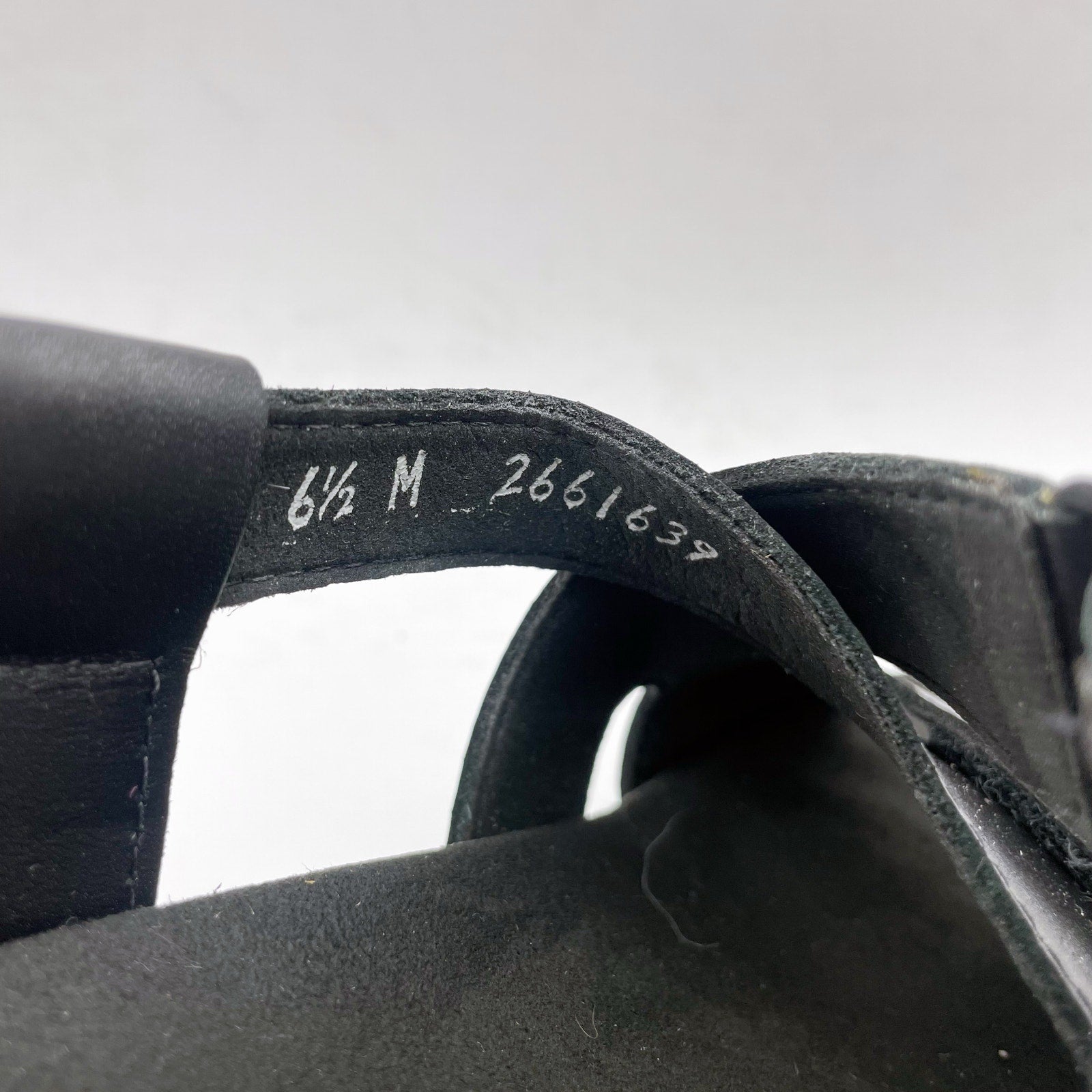SAS Womens Huggy Adjustable Comfort Sandal US 6.5M EU 37 Black Leather NWOB
