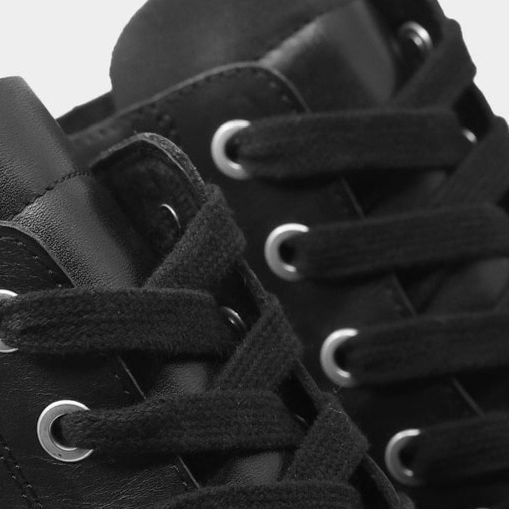 Saint Morta Men's Chunky Boot Size 9 Black Leather Lace Up Combat NIB