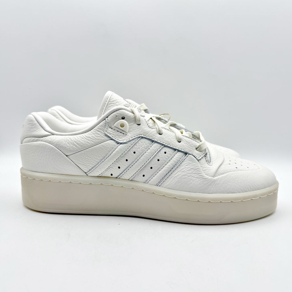 Adidas Originals Mens Rivalry Low Lux Casual Sneaker Size 11.5 White Leather NIB