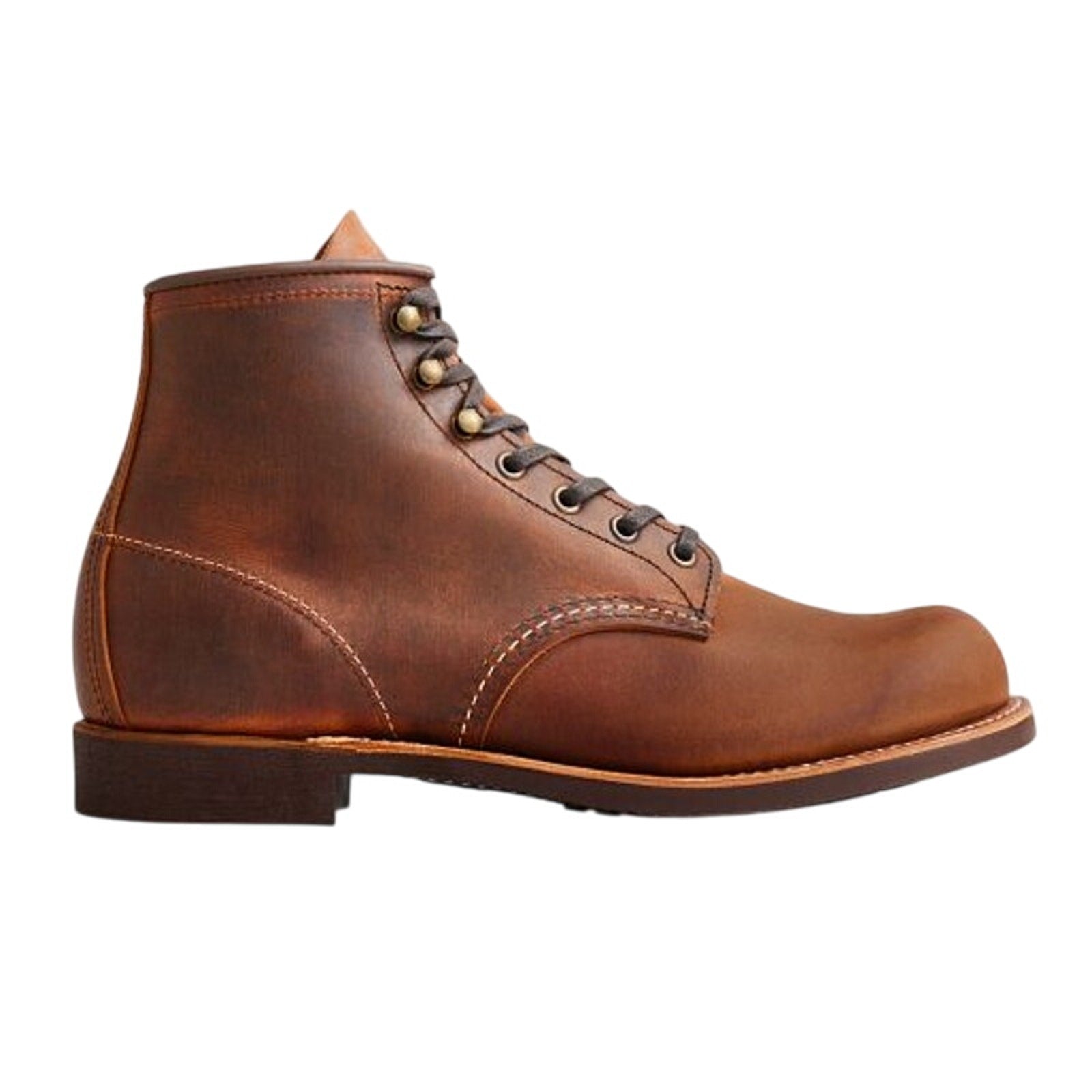 Red Wing Mens Blacksmith 6" Boots US 11D Tan Copper Rough & Tough Leather NIB