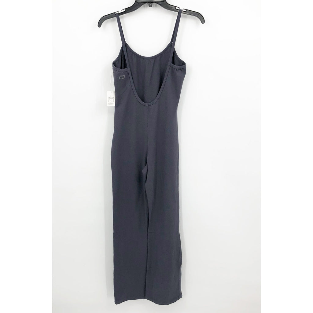 LACAUSA Women's Flow Prana Unitard Charcoal XS Yoga Jumpsuit NWT