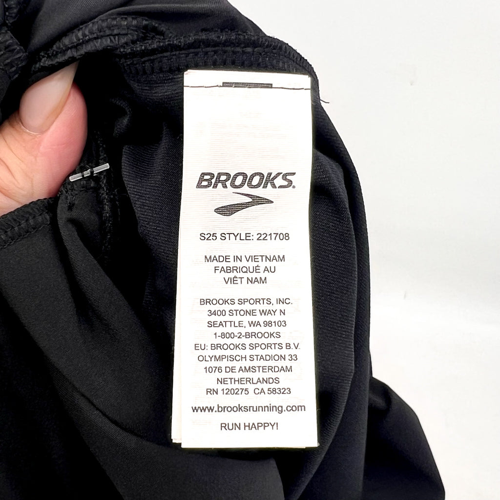 BROOKS Women's Chaser 7" Running Shorts 2.0 Medium Black Athletic NWT